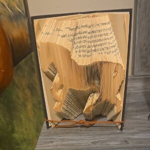Unique Folded Book Art
